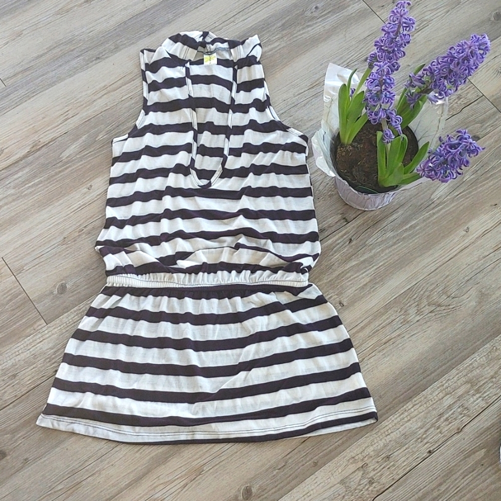 Coverup striped Hooded Medium